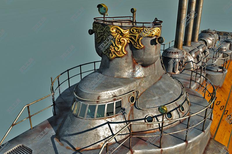 images/goods_img/2021040163/Argo Hippocamp Steampunk Submarine/5.jpg